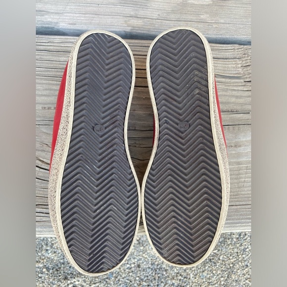 Spring Step L'artiste Porscha Color Block Red/Brown Leather Lace-Up SZ 8.5 - Picture 8 of 9